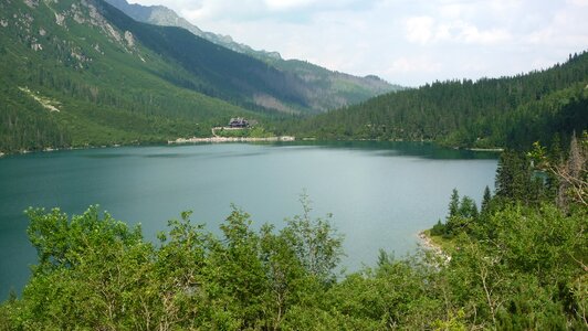 Landscape nature the national park photo