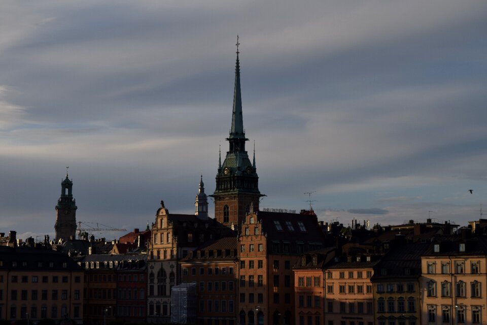 Cityscape old scandinavia