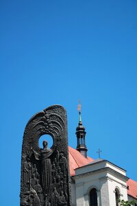 Cross sky ukraine photo