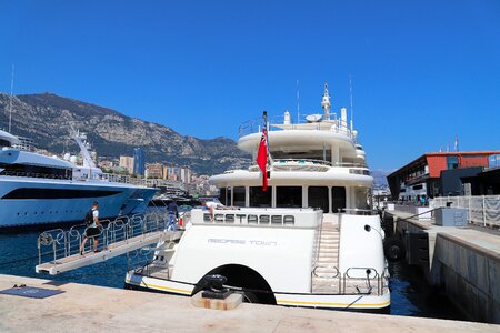 Port boats luxury photo