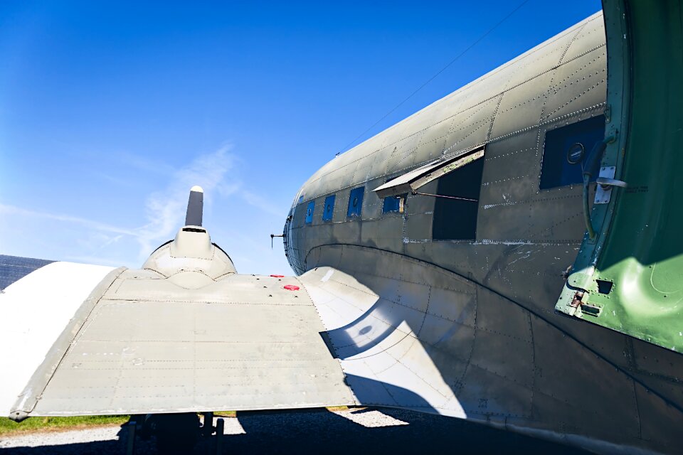 Normandy dc-3 plane