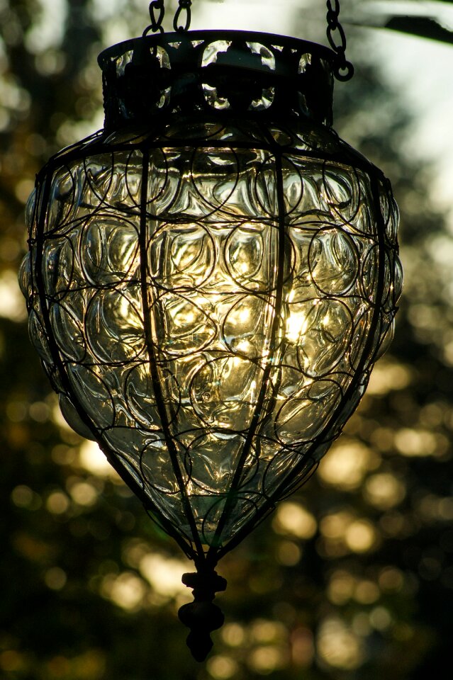 Decorative lamp old lamp scattered light