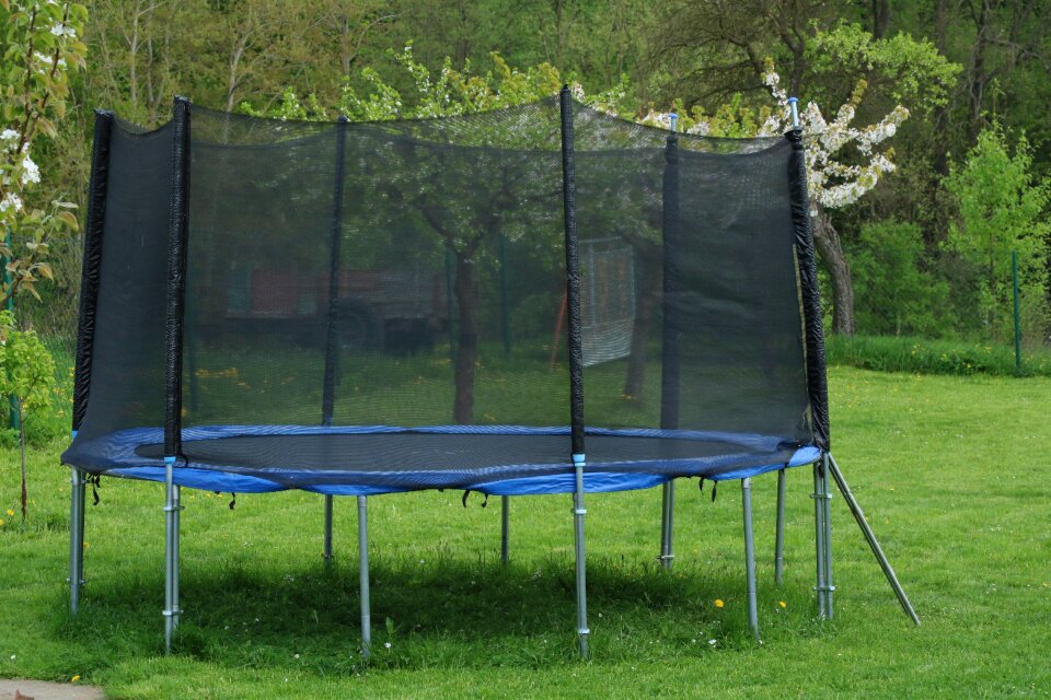 Trampoline garden Free photos