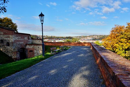 Czechia vysehrad wall