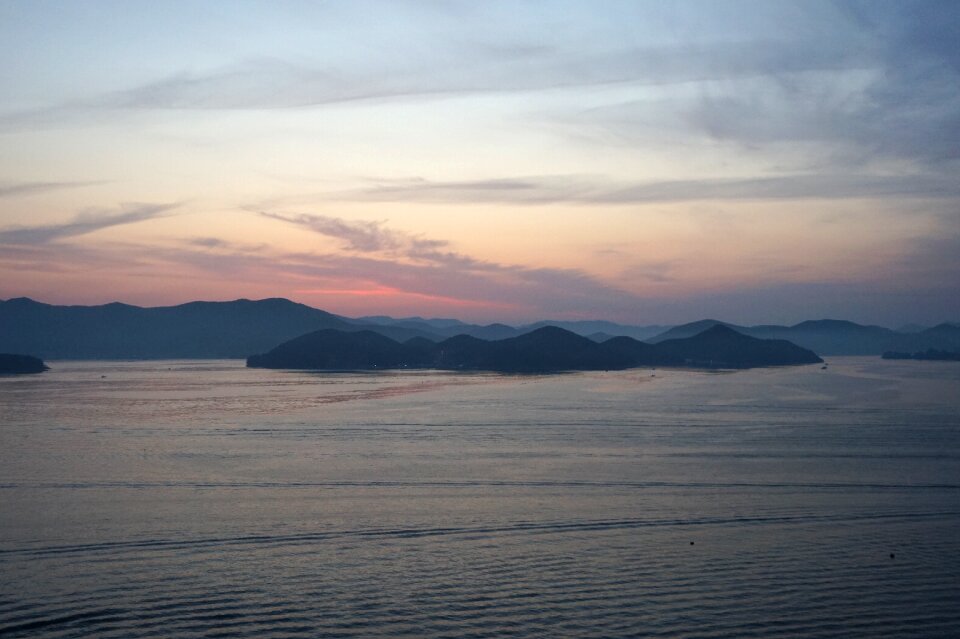 Sunrise version sea tongyeong