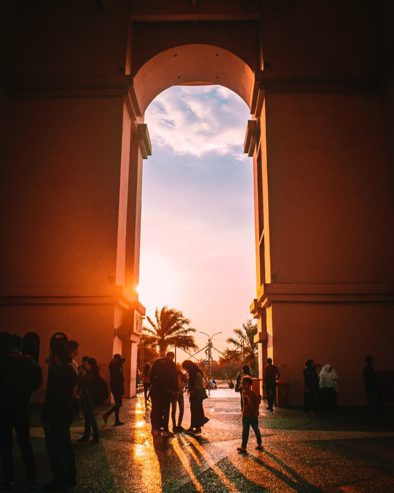 Sunset sun indonesia