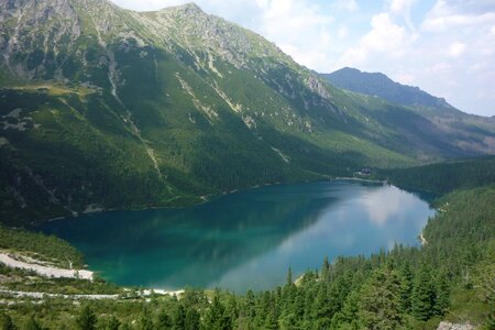 Landscape nature the national park