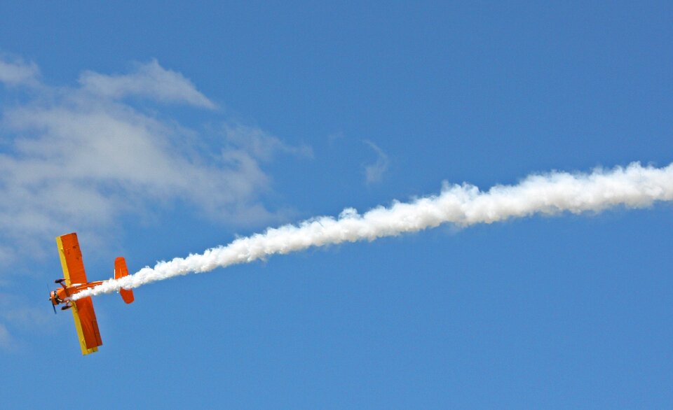 Flight aircraft fly
