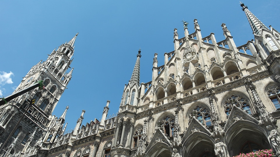 Town hall marienplatz munich photo