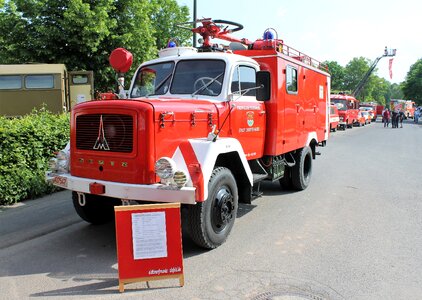 Fire oldtimer fire truck