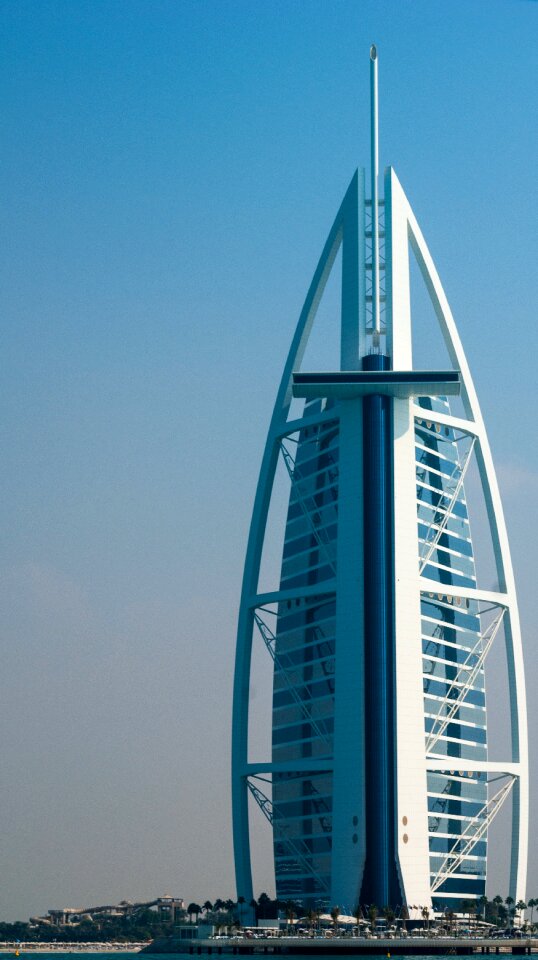 Building view blue sky