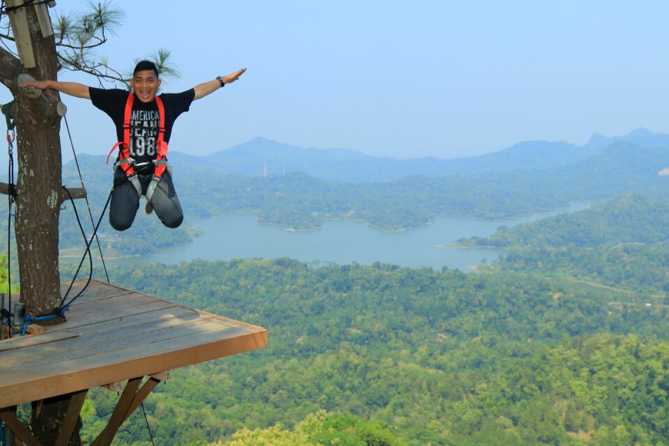 Lake view mountain