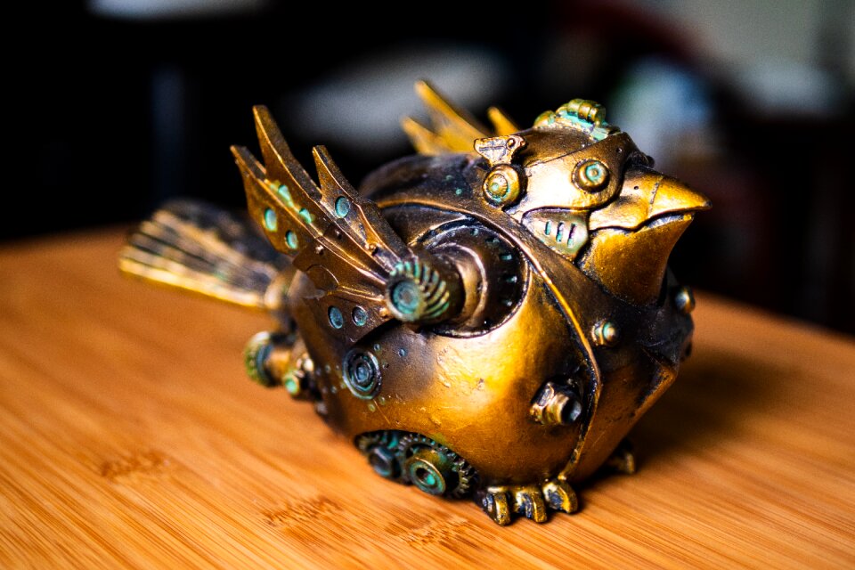 Machine bird fantasy