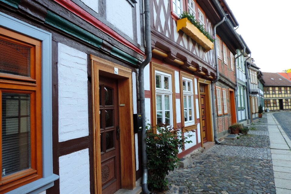 Wernigerode historic center truss