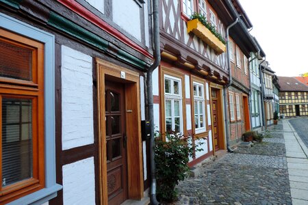 Wernigerode historic center truss