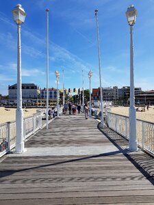 Arcachon basin ocean bridge