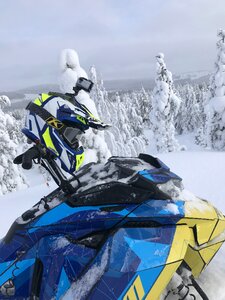 Swedish mountains snow sweden