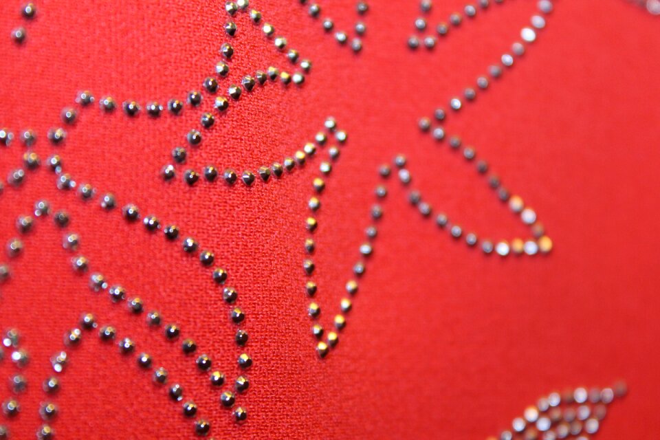 Fabric pattern point