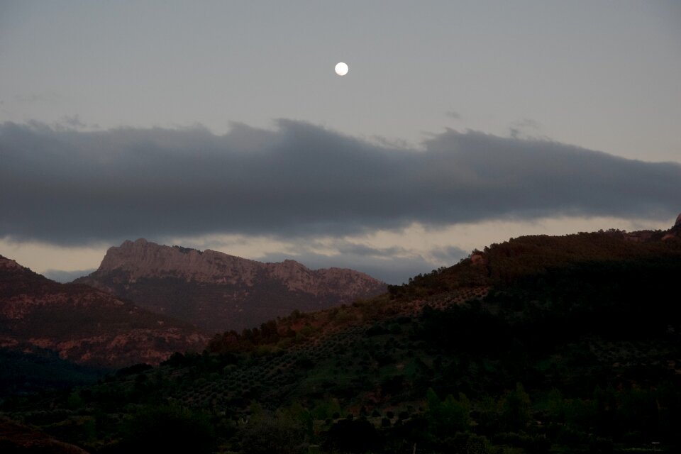 Moon sunset Free photos