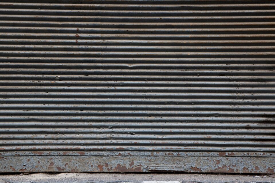 Metal rust panel