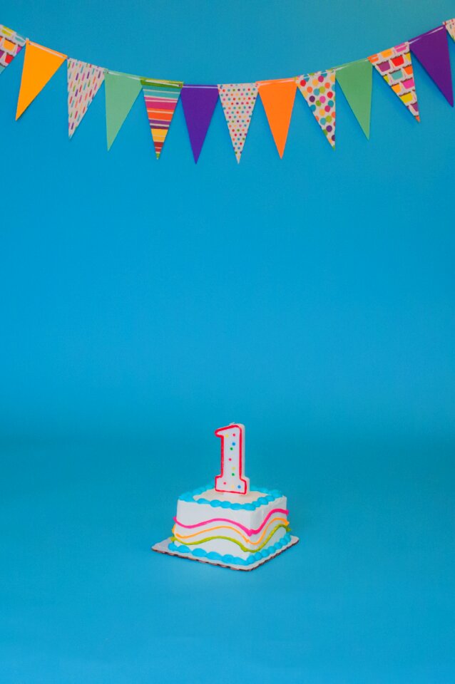 Birthday cake celebration sweet