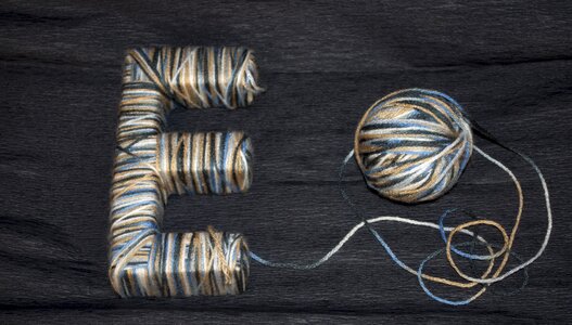 Black texture textile