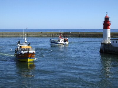 Ocean brittany landscape