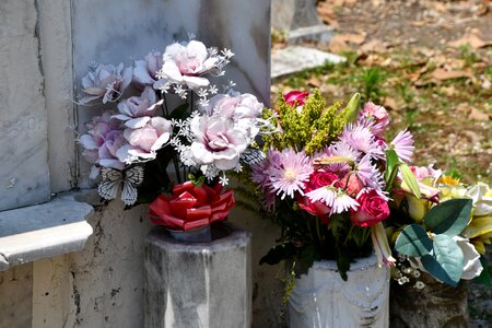 Burial death memorial photo