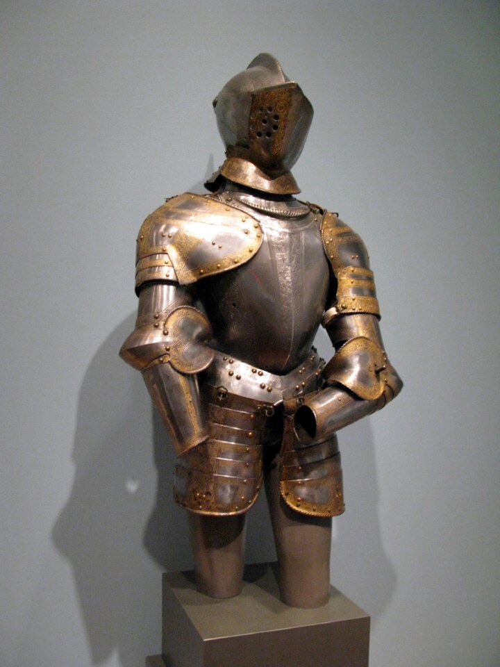 Metal armour medieval