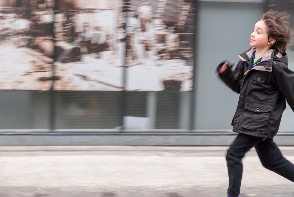 Blur movement fast