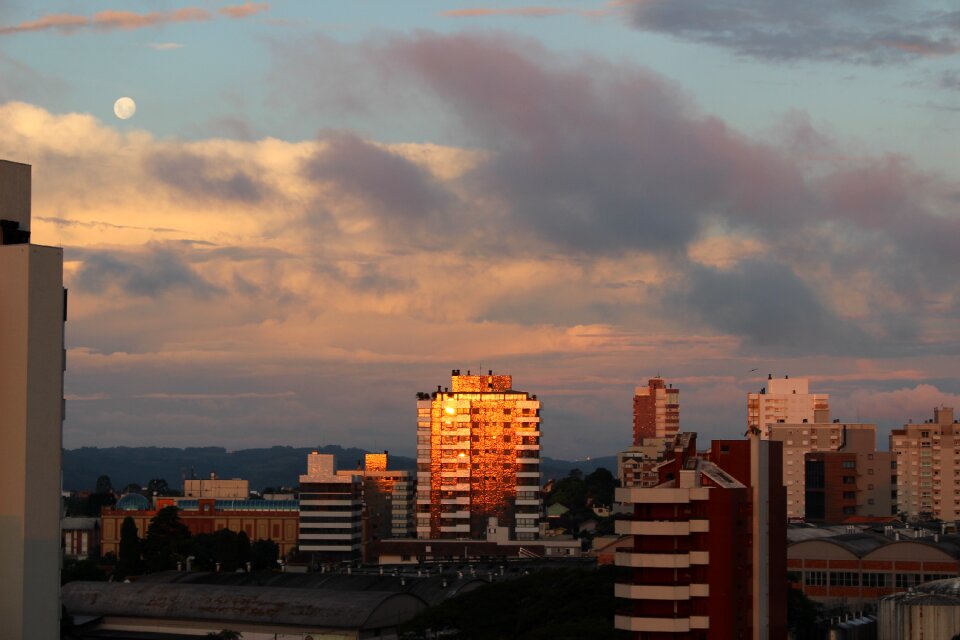 Urban city building photo