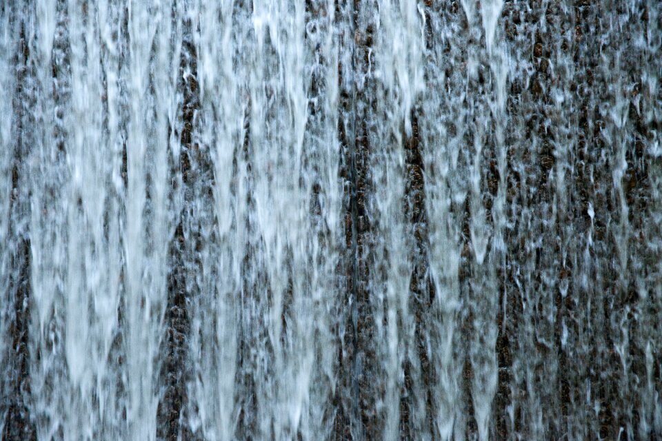 Texture fall water