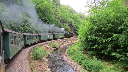 Train steam locomotive steam railway photo
