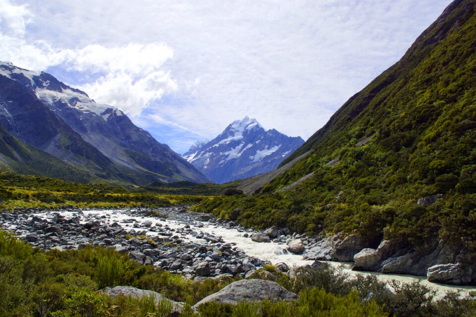Nature mountain south island