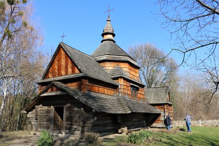 Kiev old wooden