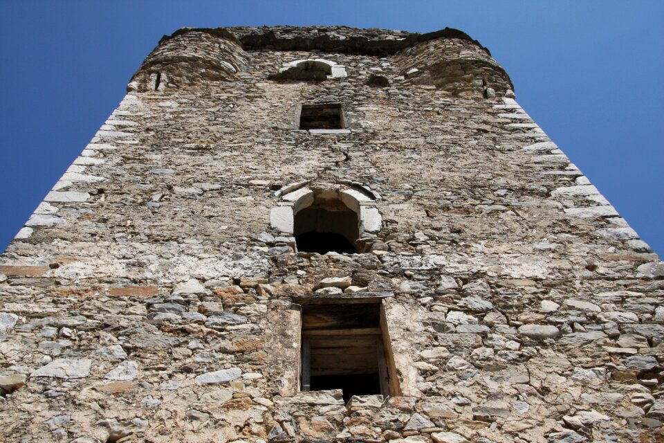 Greece messinian mani stone
