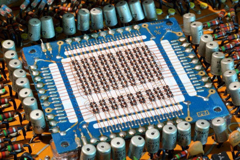Calculator electronic register