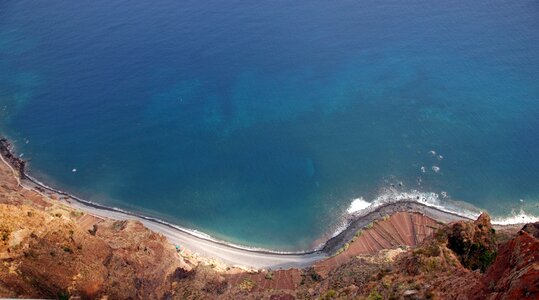 Madera island the coast photo