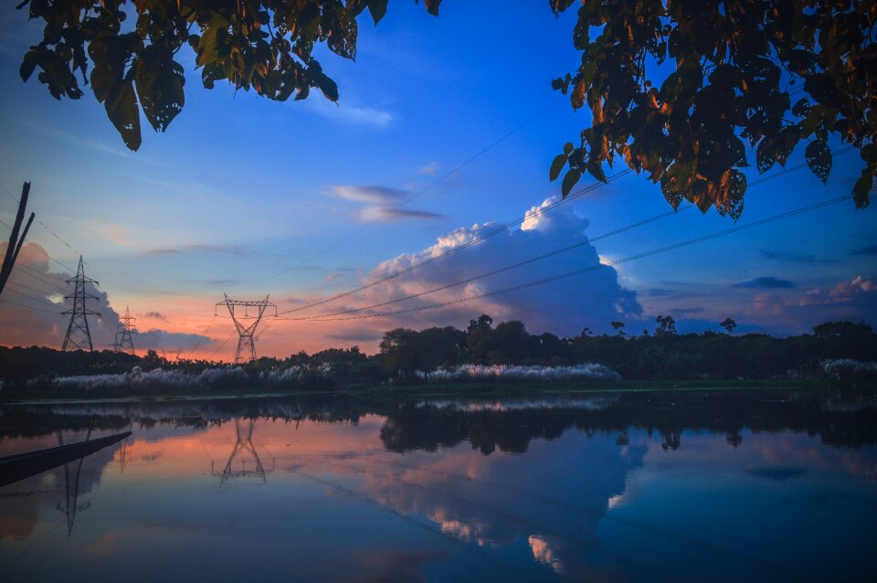 Nature summer blue