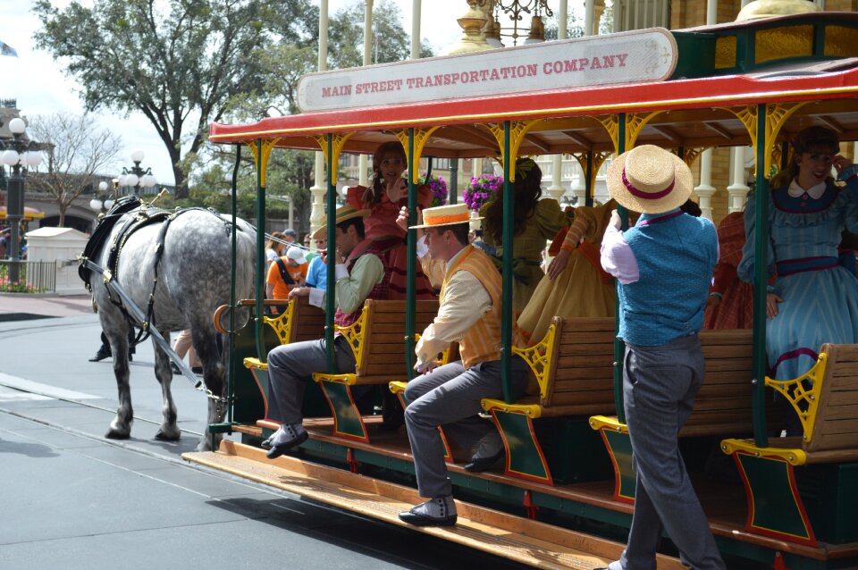Main street trolley