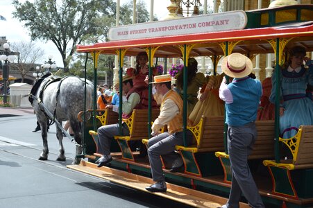 Main street trolley
