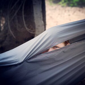 Hammock relaxation camping photo