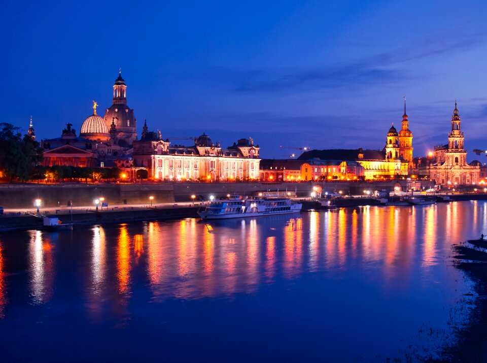 Architecture abendstimmung frauenkirche