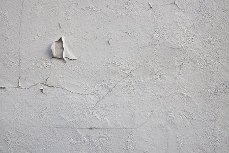 Masonry chipped off chipped