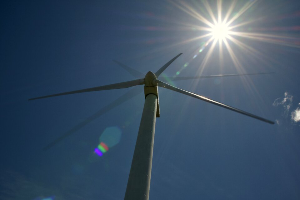 Sun wind wind turbine