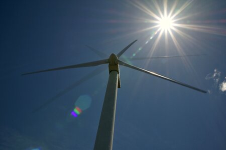 Sun wind wind turbine