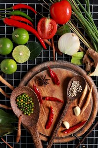 Vegetable kitchen garden foodstuff