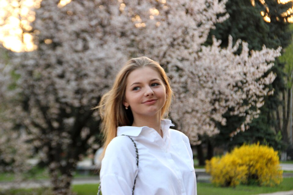 Color tenderness girl