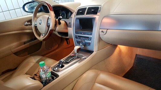 Jaguar interior vehicle photo