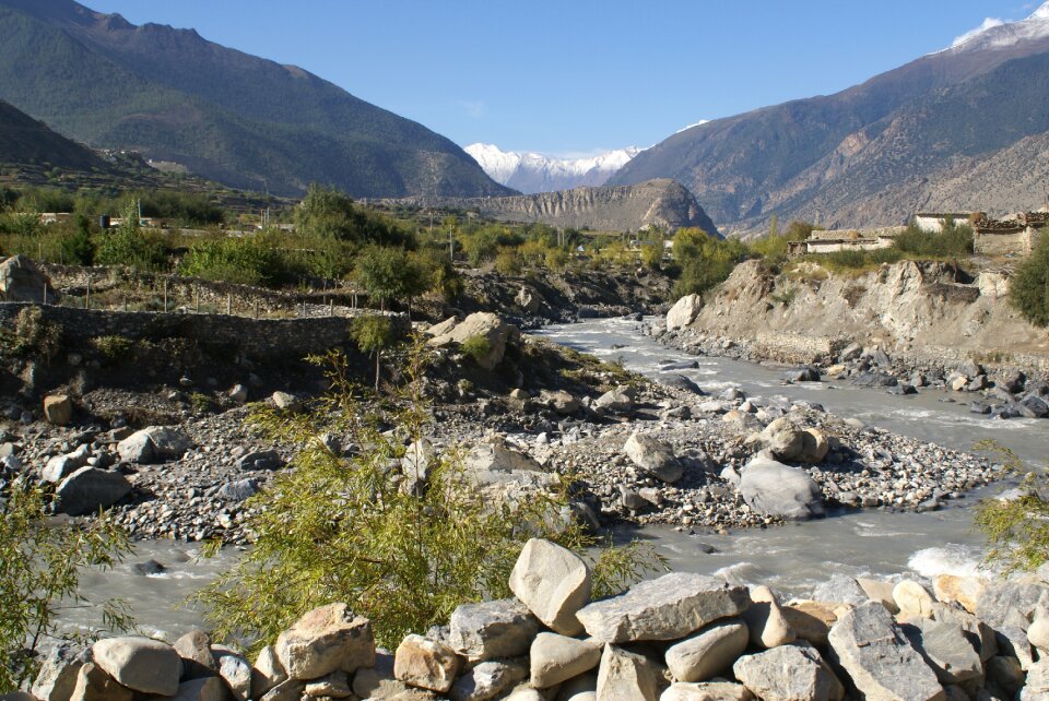 Nepal landscape mountains